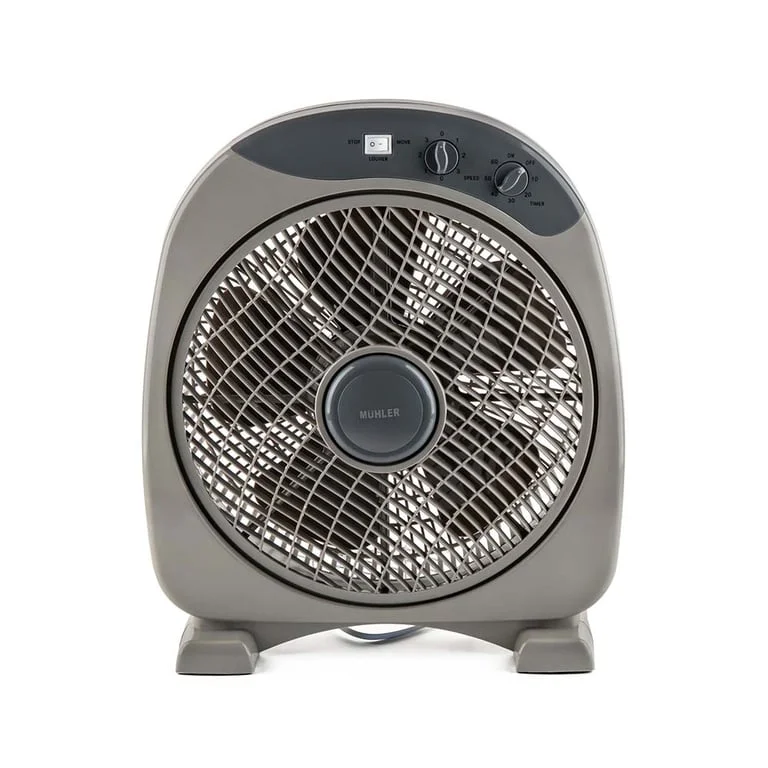 12" Floor box fan Muhler SMX-1235, 35W, timer