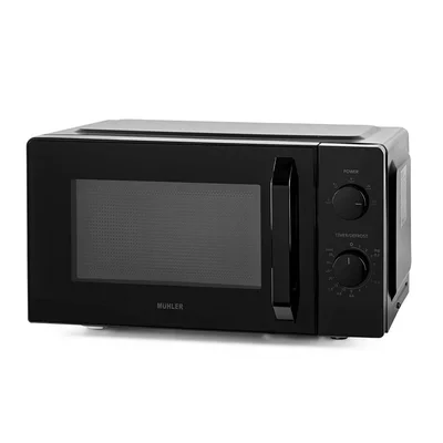 Микровълнова фурна Muhler MO-5055, 20L,черна механична