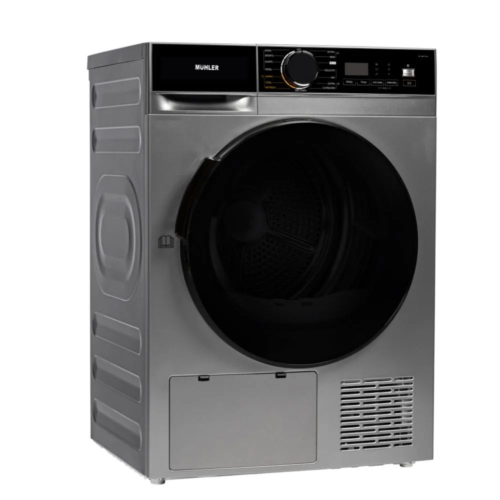 Сушилня Muhler HPD1015MSC, 10kg, Клас C, инверторен компресор, термопомпа, 5 години гаранция