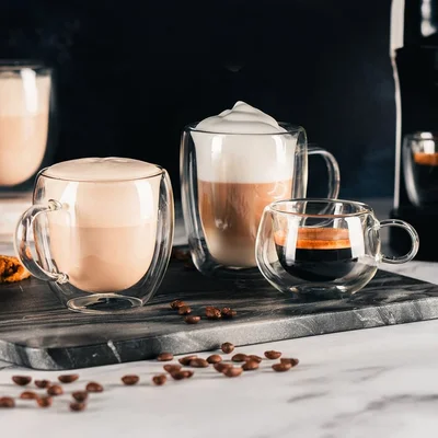Чаша за чай и кафе Luigi Ferrero Coffeina FR-8042 250ml, 2 броя