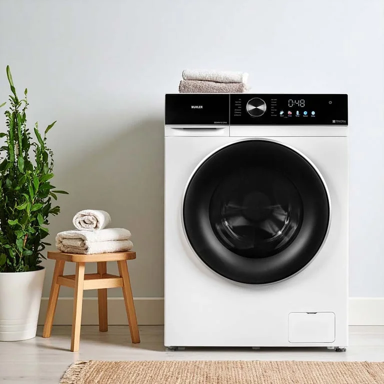 Пералня Muhler DDWM1012WA, клас А, инверторна, директно задвижване, 10kg, 1200rpm, 5 години гаранция