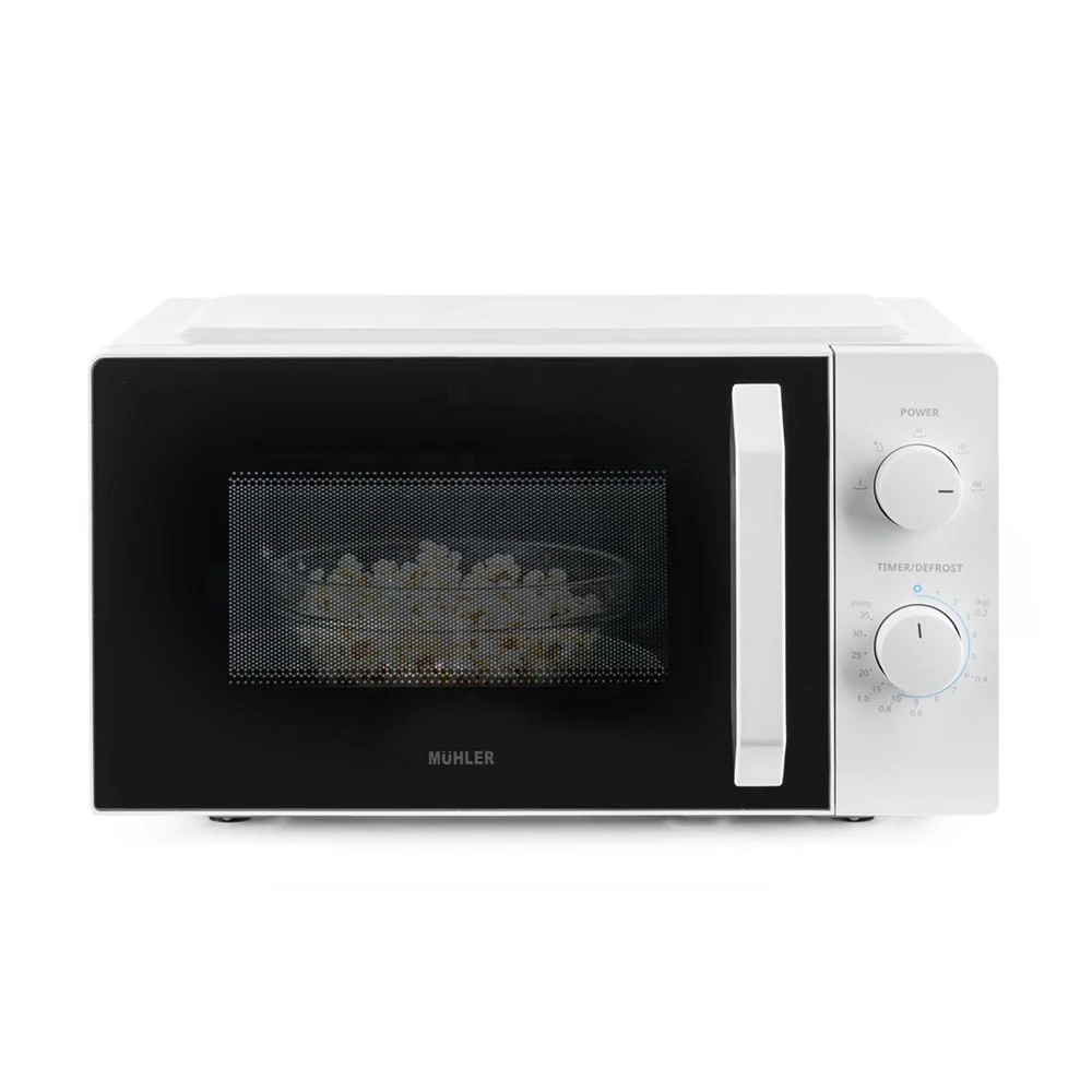 Микровълнова фурна Muhler,MO-5051, 20L,бяла механична