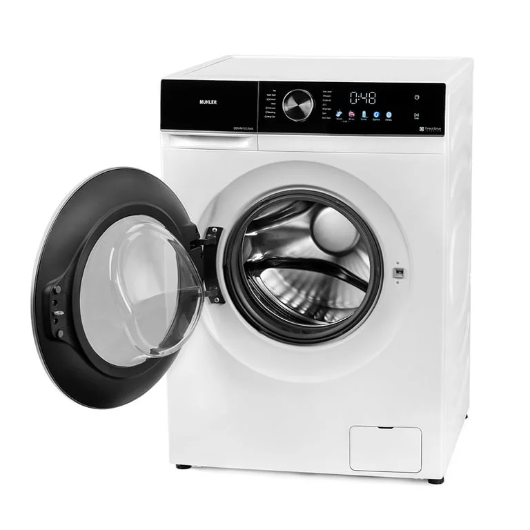 Пералня Muhler DDWM1012WA, клас А, инверторна, директно задвижване, 10kg, 1200rpm, 5 години гаранция